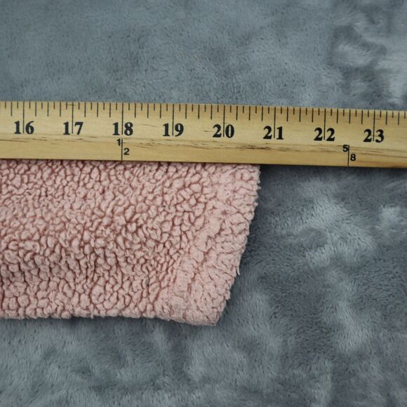 Outdoor Kids Sweater Girls Large Pink Casual Pullover Sweatshirt Teddy Fleece - Picture 5 of 13